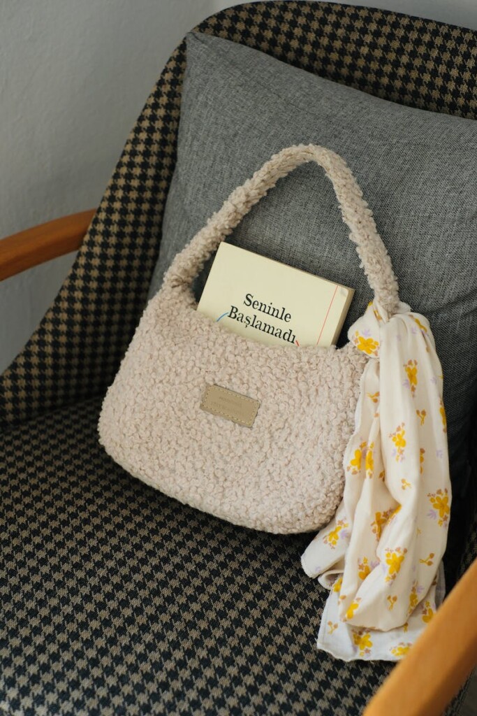 Plush Bag with Book